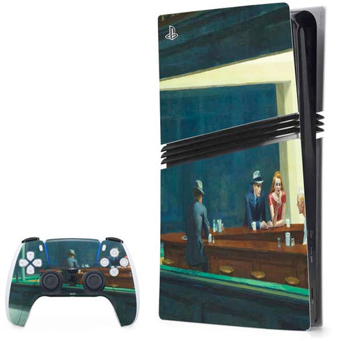 Edward Hopper Nighthawks 1942 PlayStation PS5 Skins